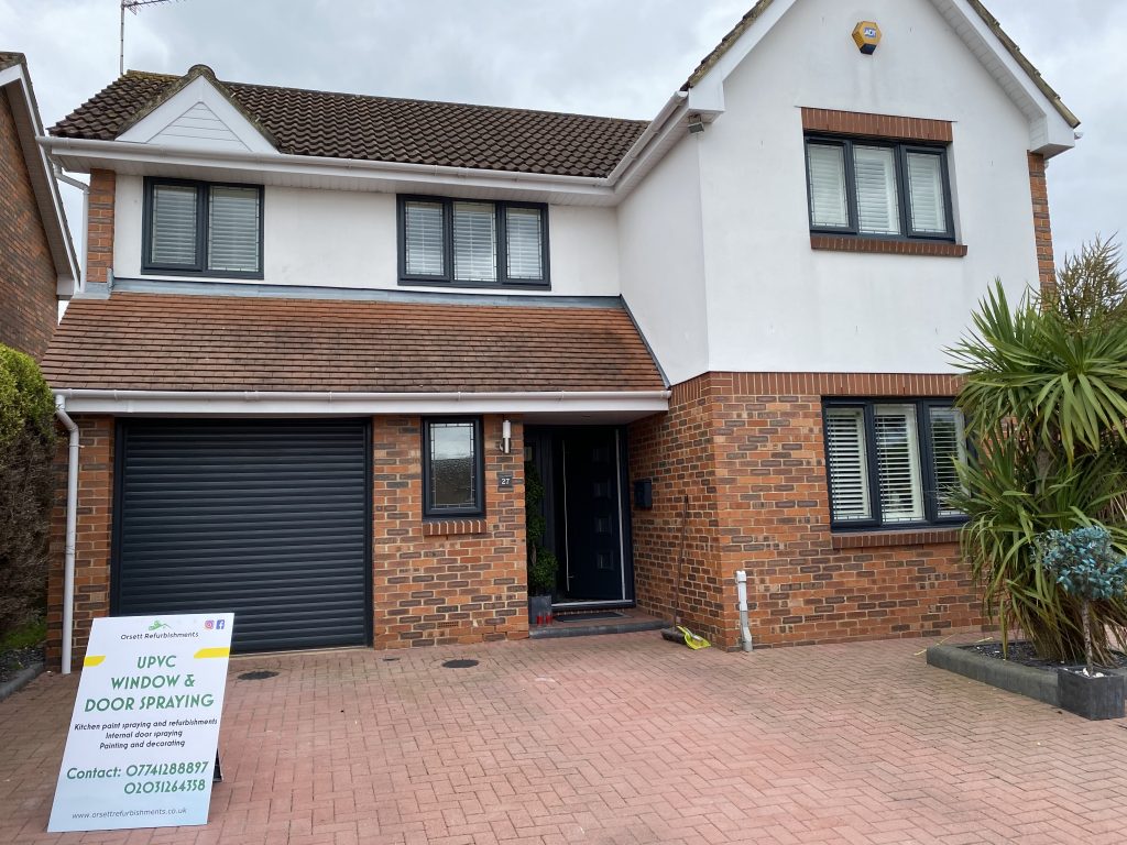 exterior-spray-painting-garage-and-door