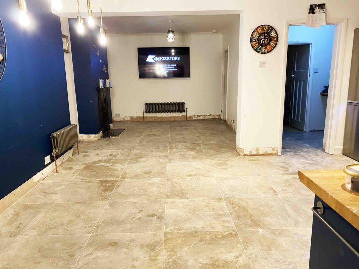 floor tiling