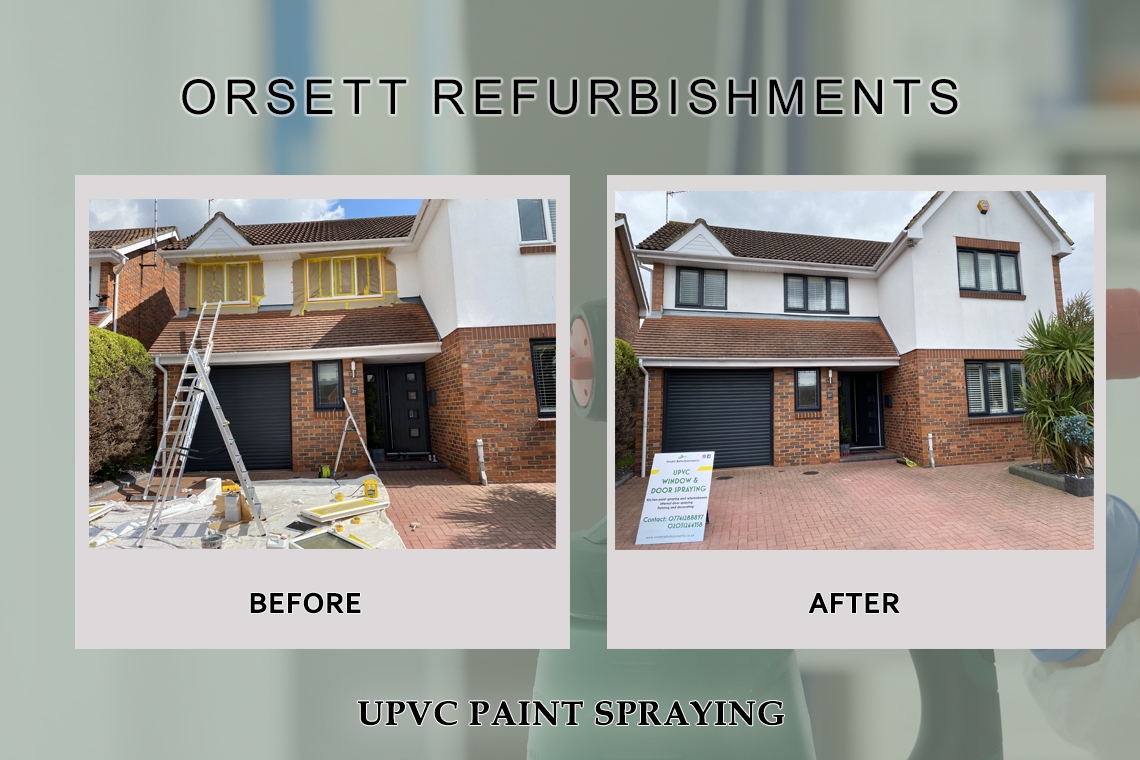 UPVC Paint Spraying services